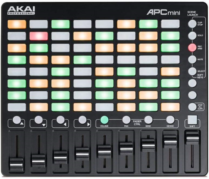 akai apc mini midi notes